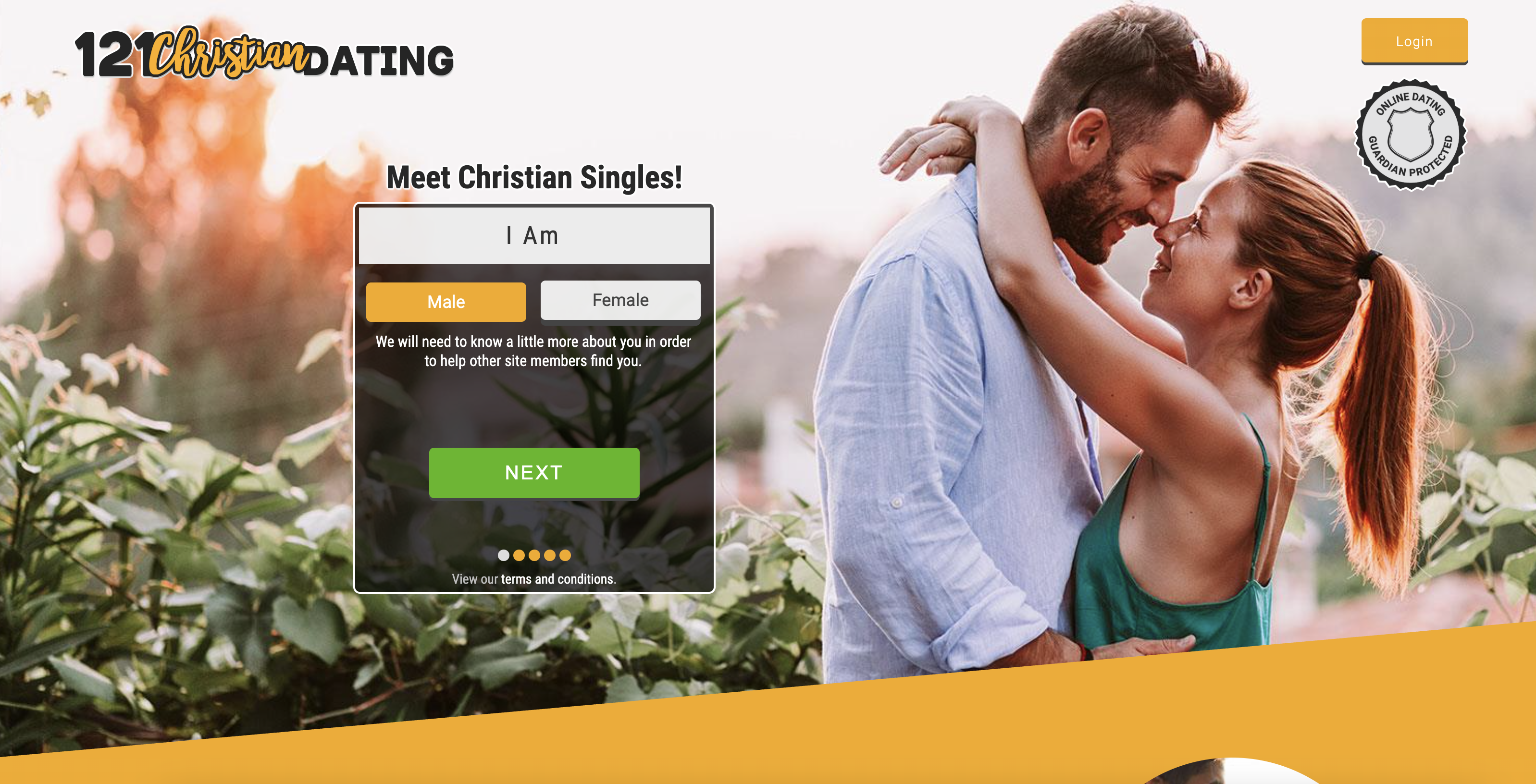 121 Christian Dating screenshot