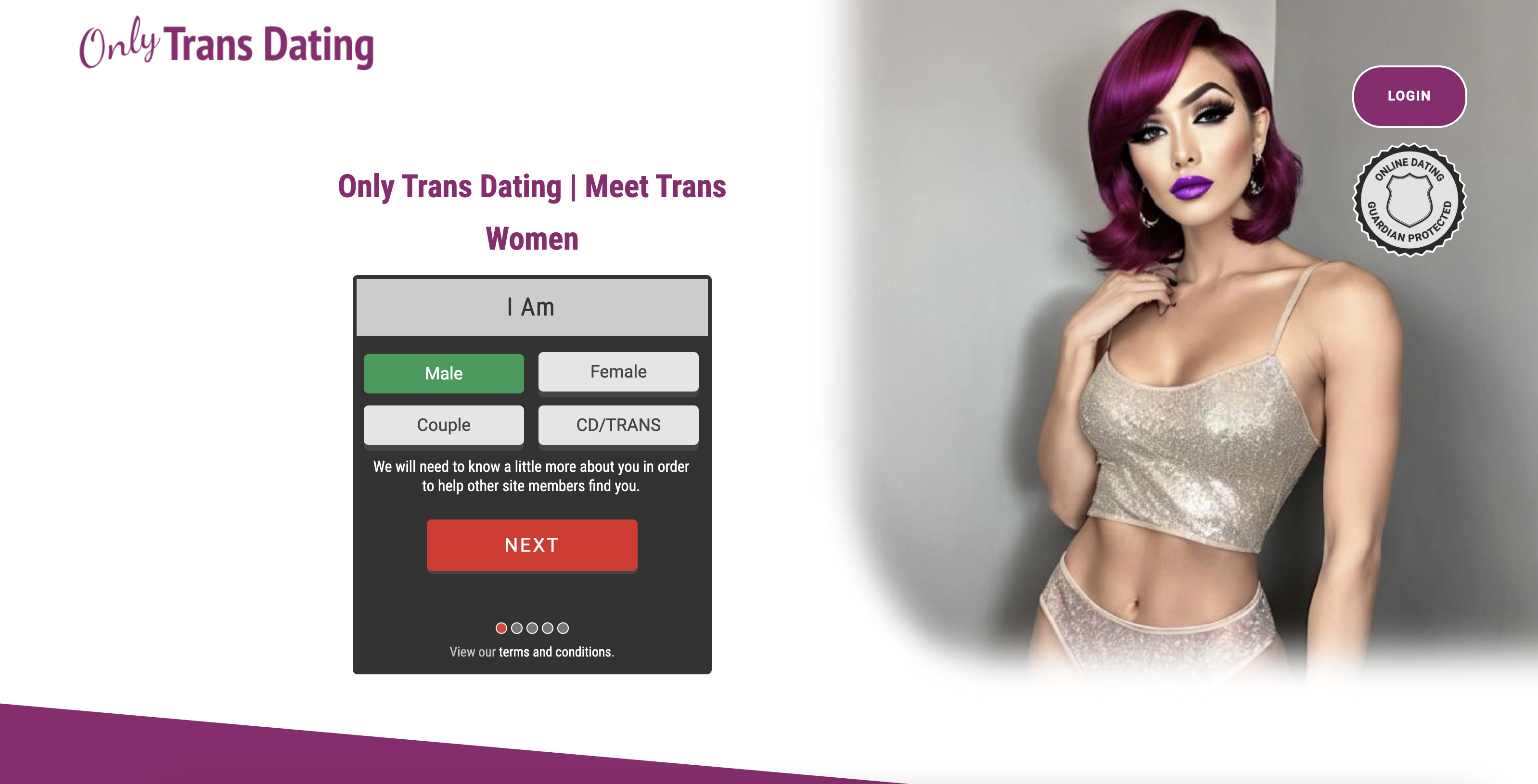 Only Trans Dating screenshot
