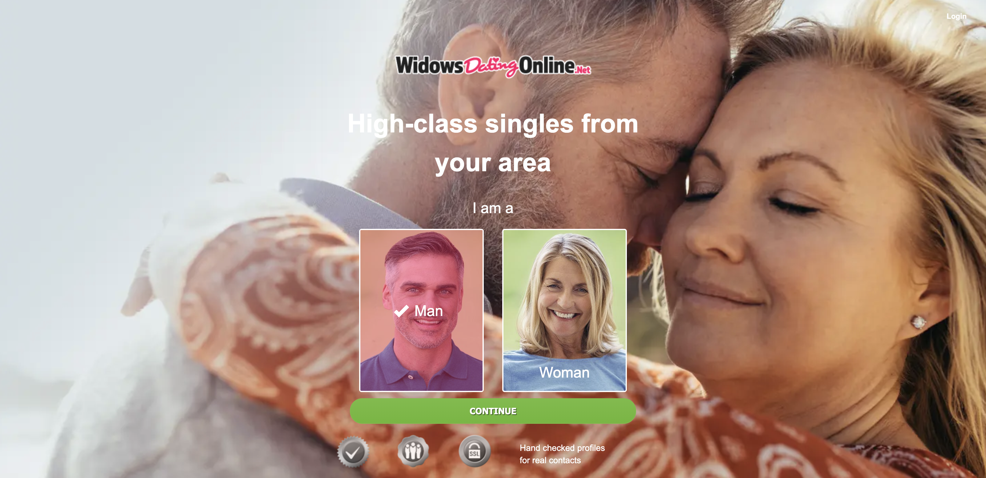Widows Dating Online screenshot